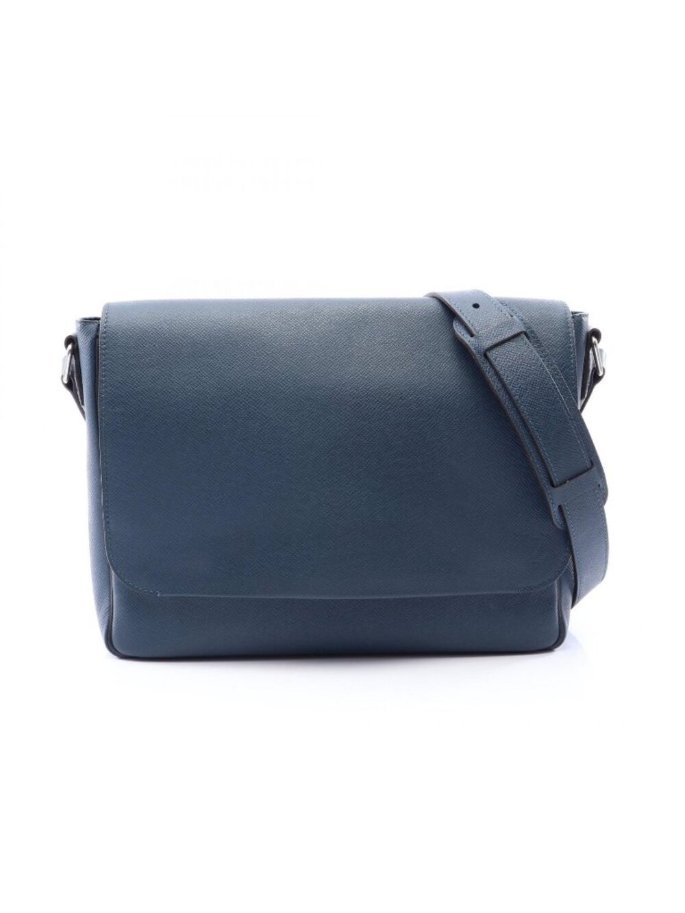 Louis Vuitton Shoulder Bag Roman MM Blue Marine Leather